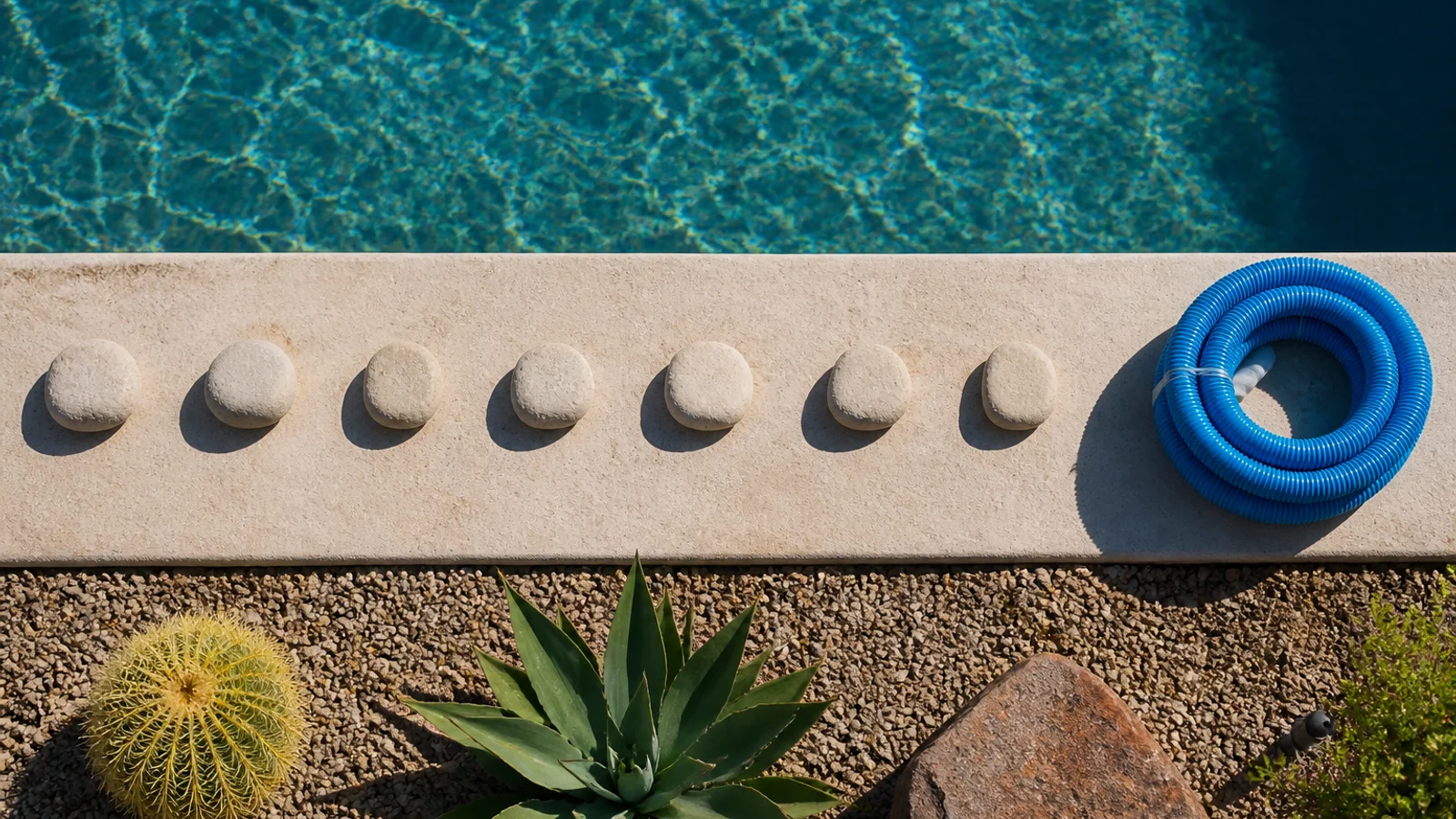 Arizona pool water and surface conditions observed between weekly service visits